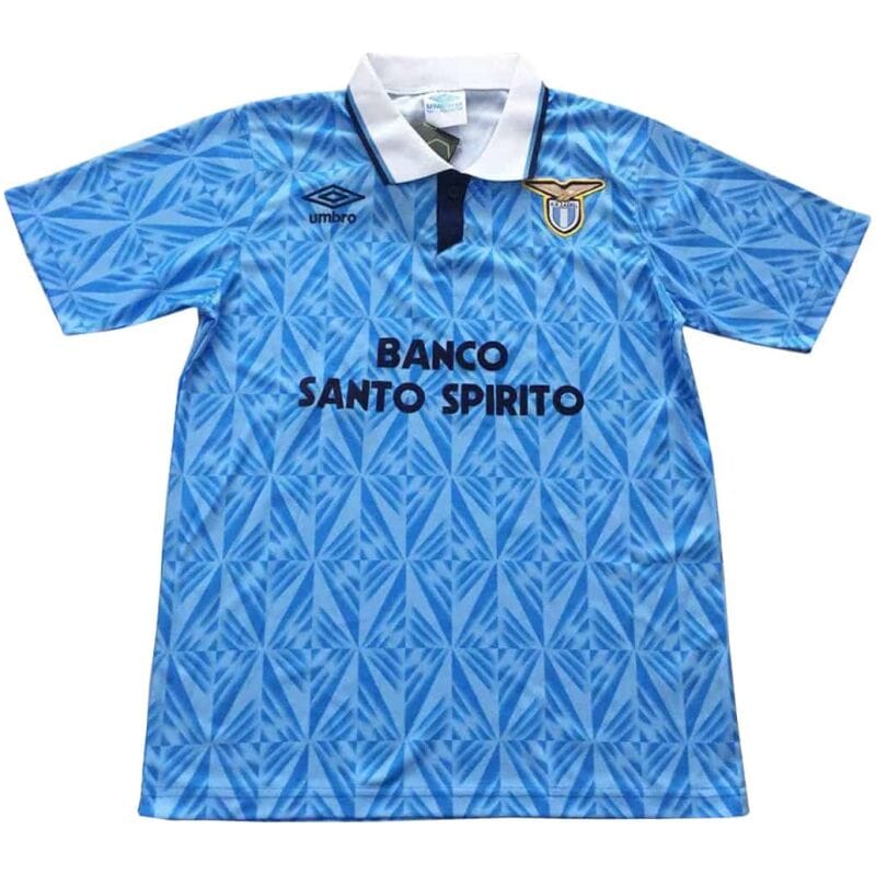 S.S. Lazio Retro Home Jersey Mens 1992