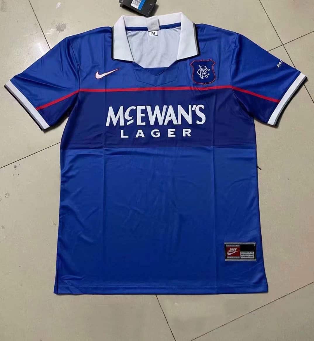 Mens Rangers Retro Home Jersey 1997-1999