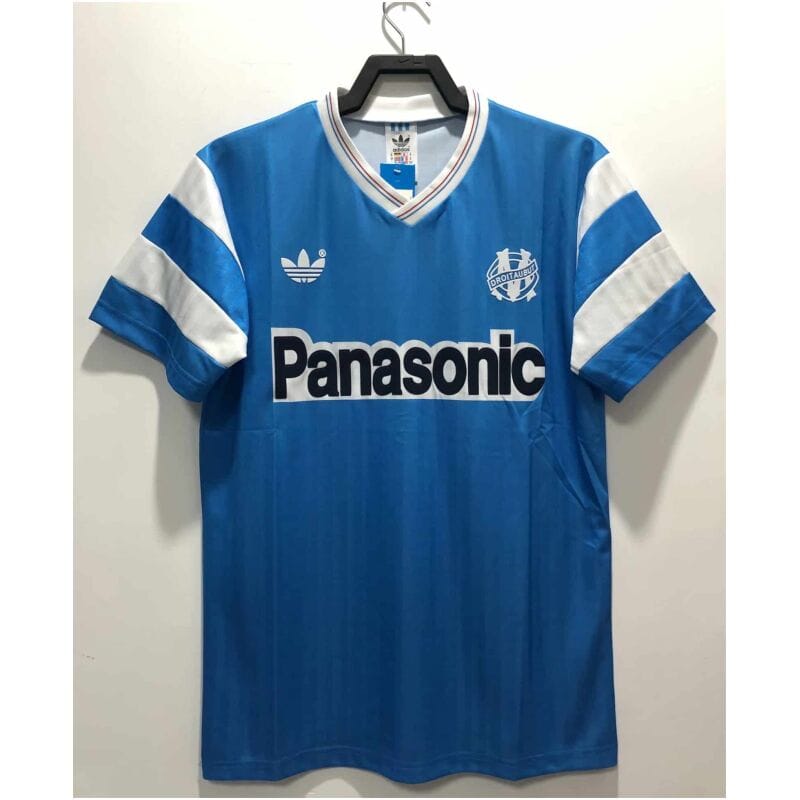 Mens Olympique Marseille Retro Away Jersey 1990/91