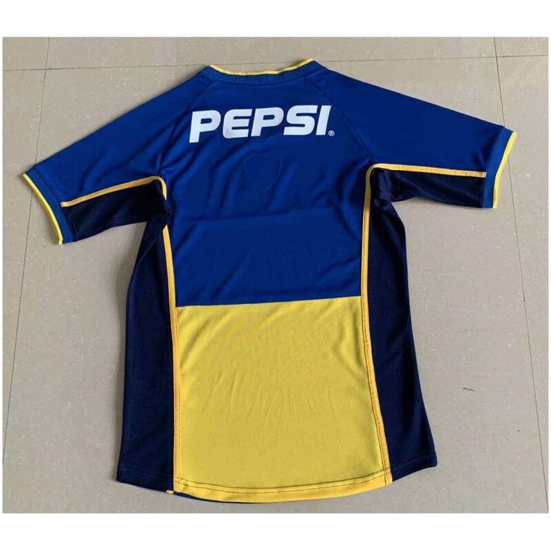 Boca Juniors Retro Home Jersey Mens 2002