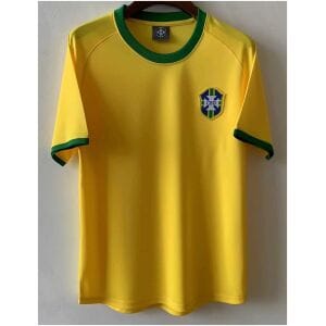 Mens Brazil Retro Home Jersey 1970