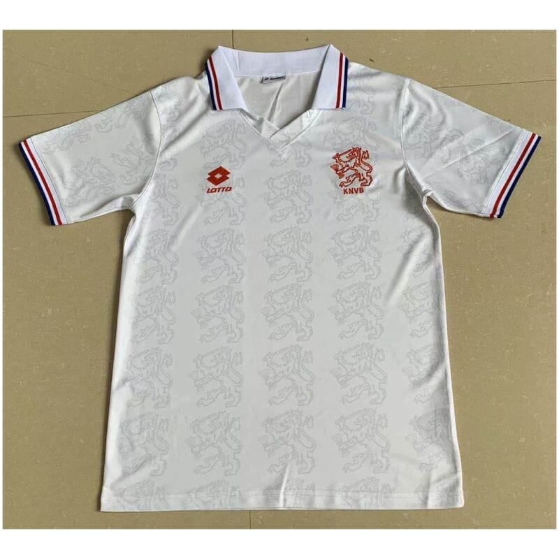 mENS Netherlands Retro Away Jersey 1995