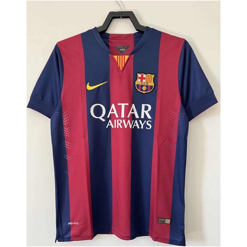 Mens Barcelona Retro Home Jersey 2014/15