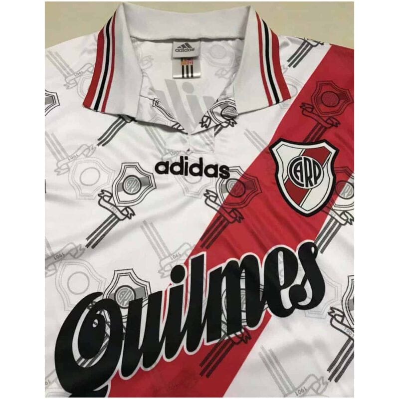 Mens River Plate Retro Home Jersey 1996