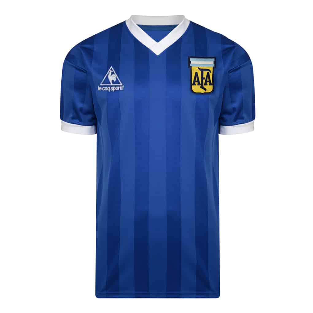 Argentina Away Retro Jersey Mens 1986