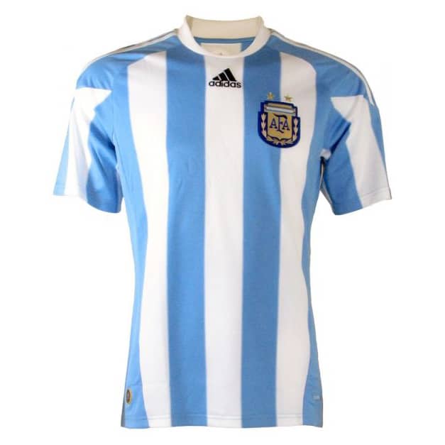 Mens Argentina Retro Home Jersey 2010