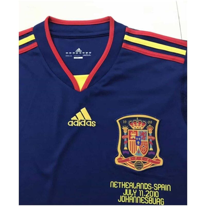 Spain Retro Away Jersey Mens 2010