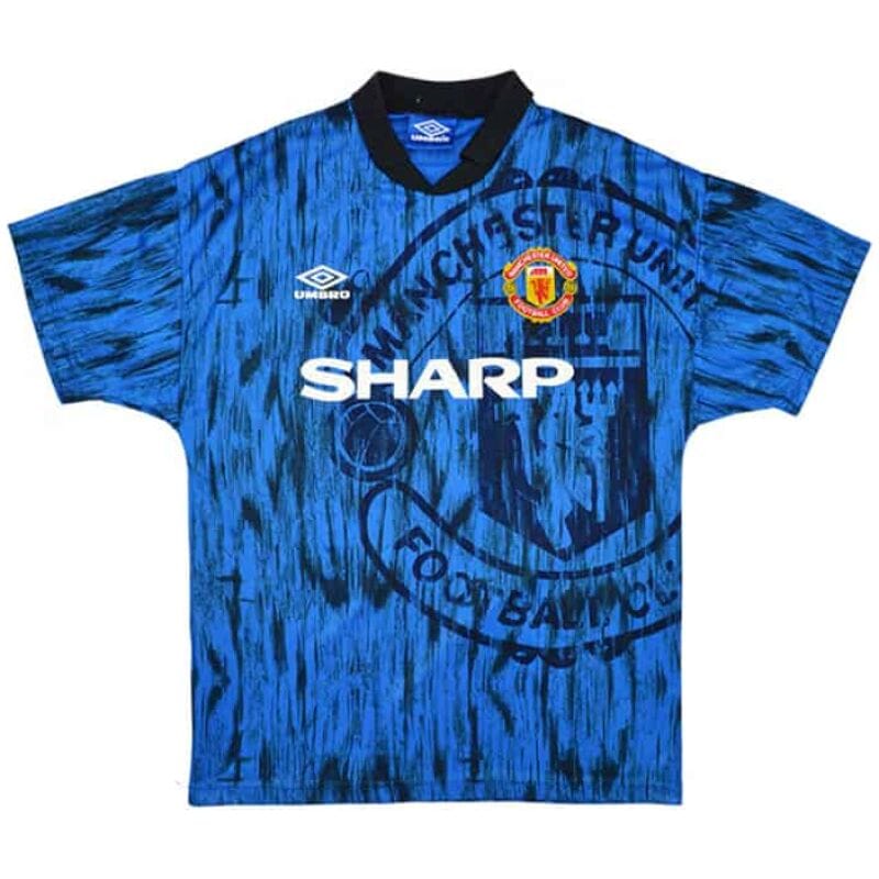 Manchester United Retro Away Jersey Mens 1992/93