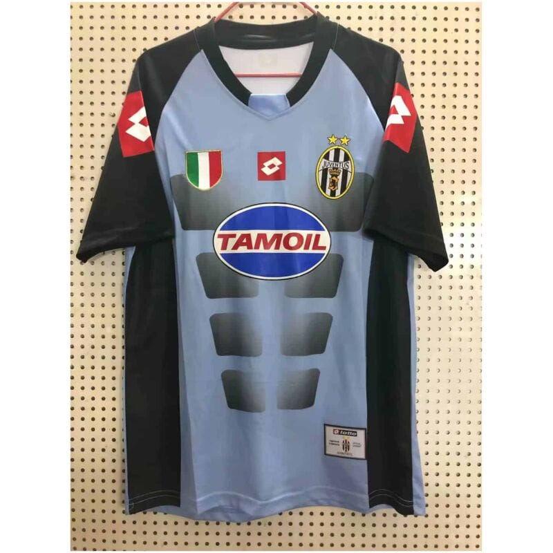 Juventus Retro Torwart Grau Trikot Herren 2002-2003