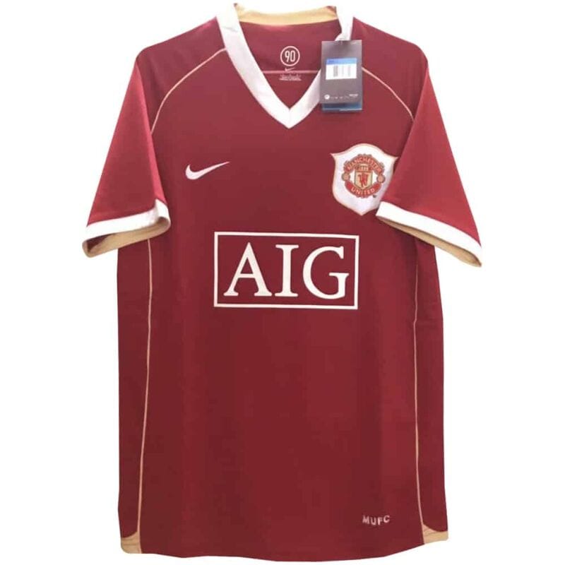 Manchester United Retro Heim Trikot Herren 2006/07