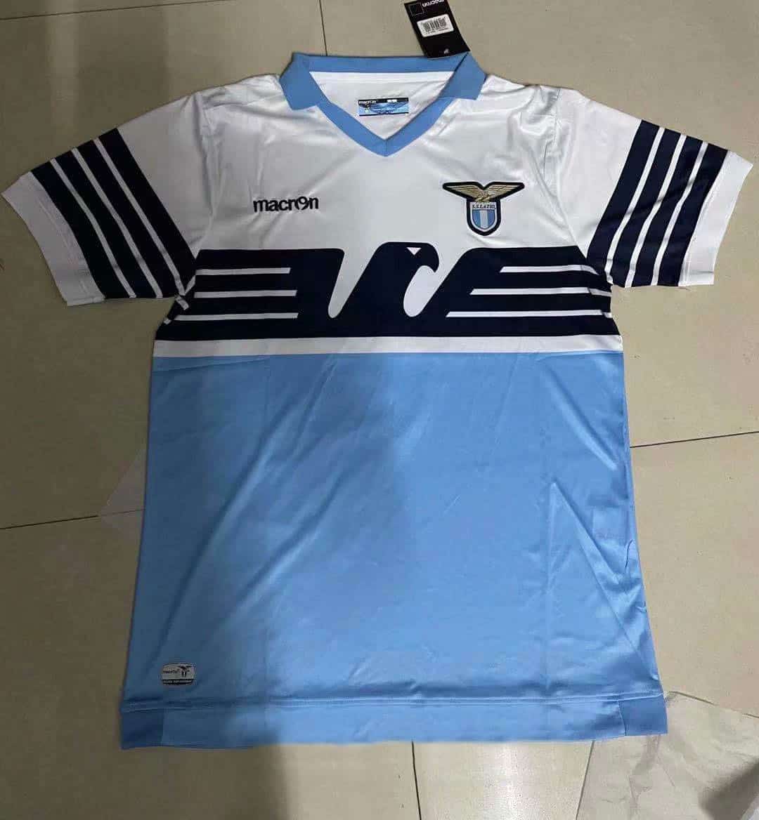 Mens S.S. Lazio Retro Home Jersey 2014/15