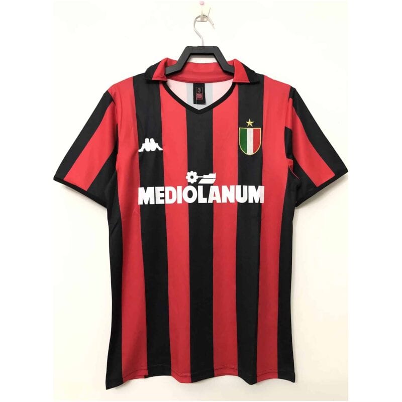 Mens AC Milan Retro Home Jersey 1988/89