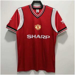 Manchester United Retro Home Jersey Mens 1985