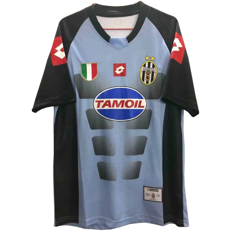 Juventus Retro Torwart Grau Trikot Herren 2002-2003