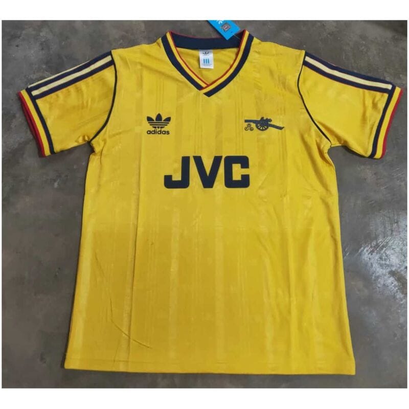 Mens Arsenal Retro Away Jersey 1986-1988