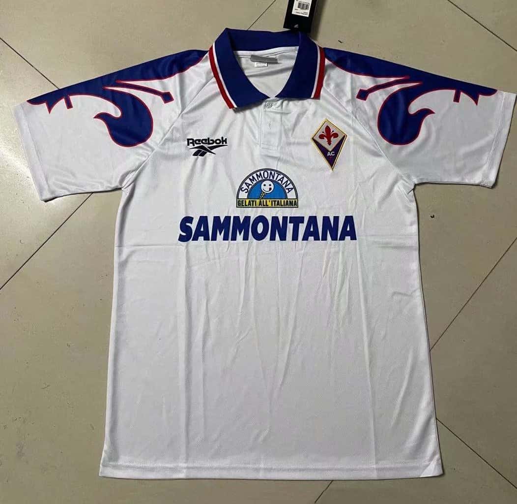 Mens ACF Fiorentina Retro Away Jersey 1995/96