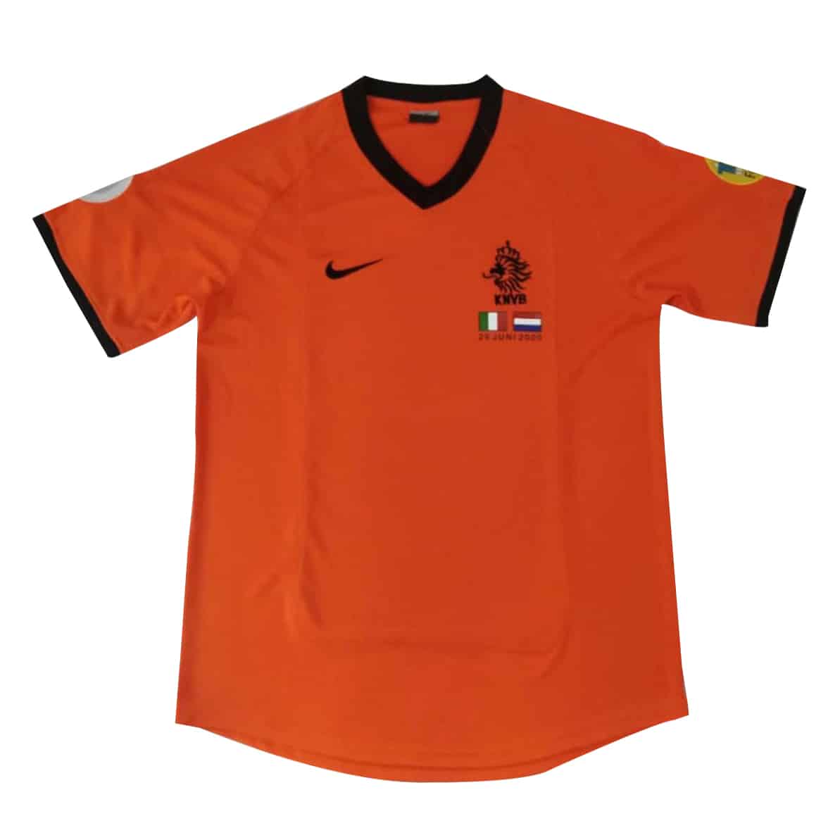 Mens Netherlands Retro Home Jersey 2000