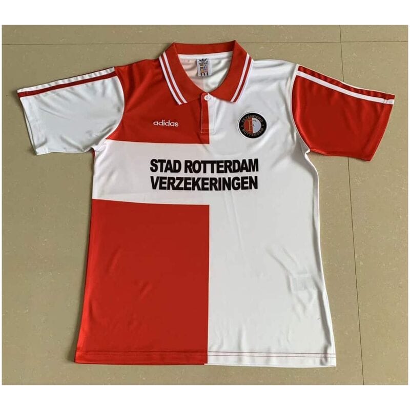 Männer Feyenoord Retro Heim Trikot 1995