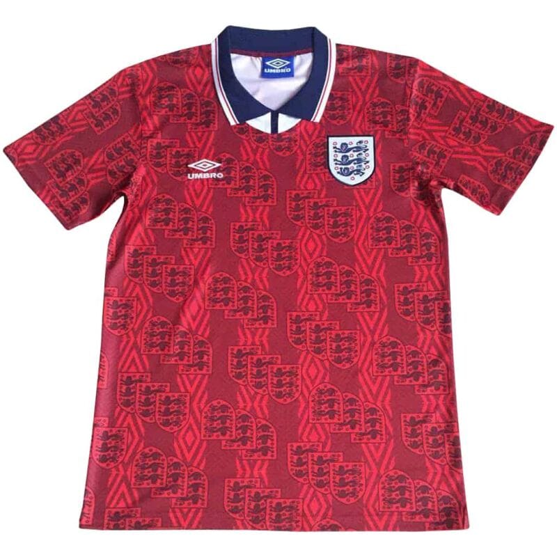 England Retro Away Jersey Mens 1994