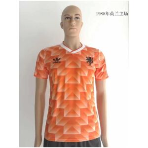 Mens Netherlands Retro Home Jersey 1988