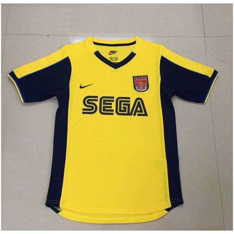 Arsenal Retro Away Jersey Mens 2000