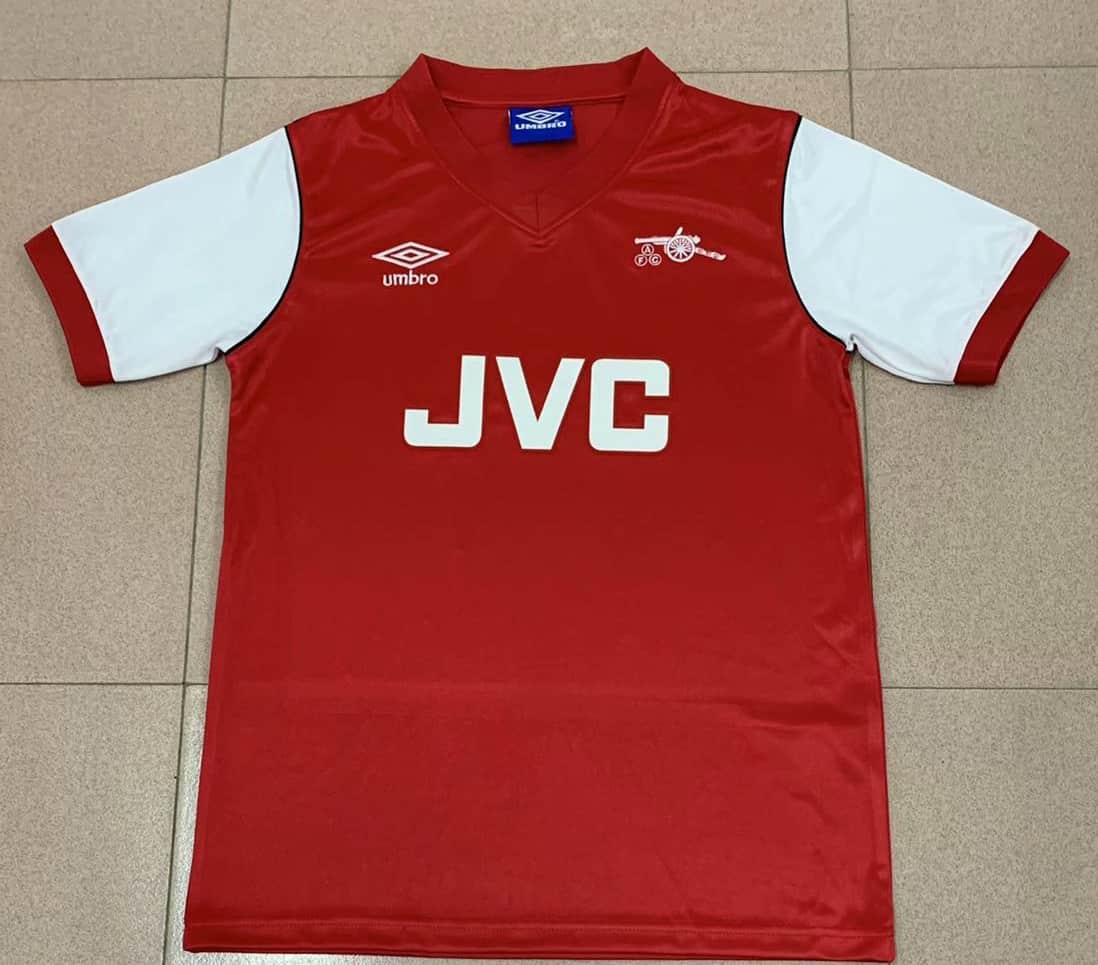 Arsenal Retro Home Jersey Mens 1982
