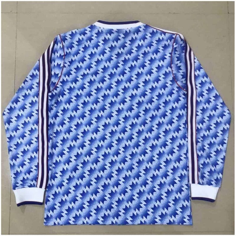 Manchester United Away Retro Jersey Long Sleeve Mens 1990-1992