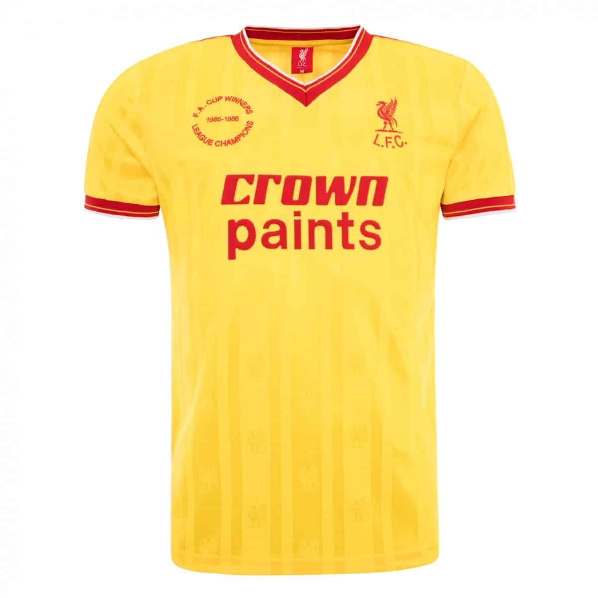 Liverpool Retro Away Jersey Mens 1985/86