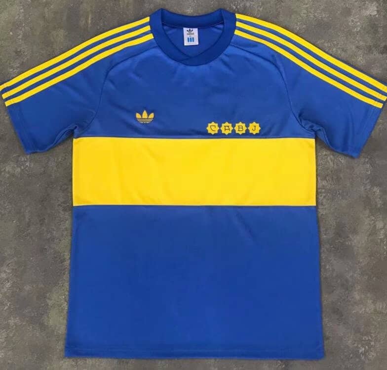 Boca Juniors Retro Home Jersey Mens 1981