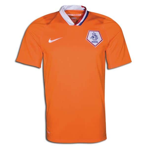 Mens Netherlands Retro Home Jersey 2008