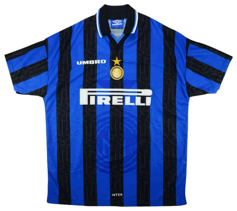Inter Milan Retro Home Jersey Mens 1997/1998