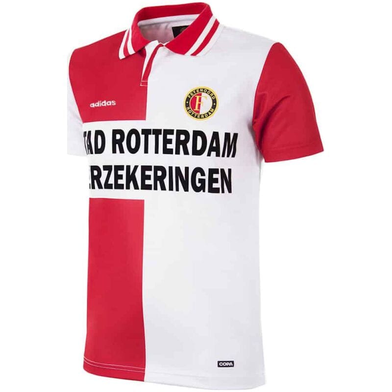 Männer Feyenoord Retro Heim Trikot 1995