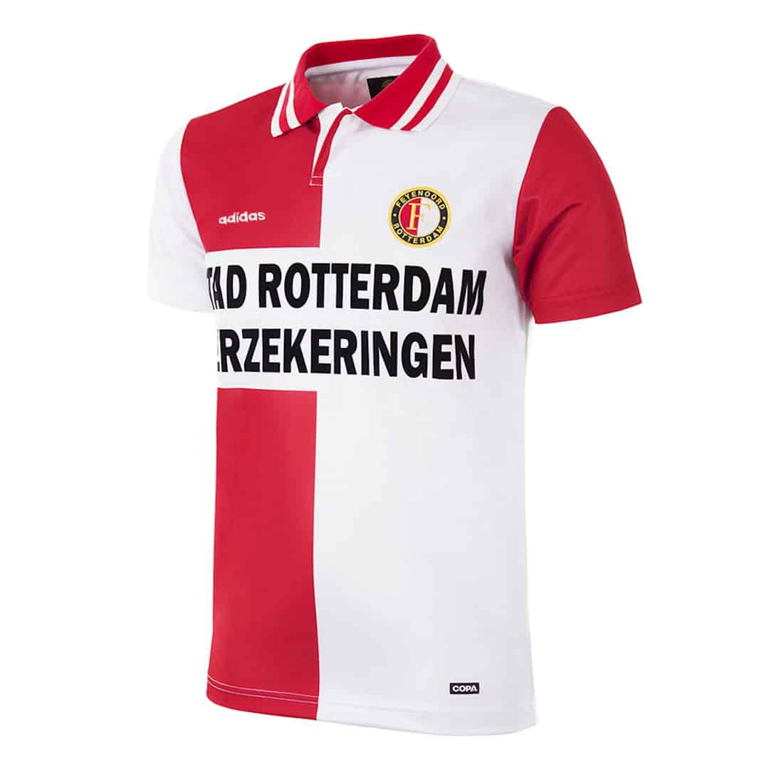 Mens Feyenoord Retro Home Jersey 1995