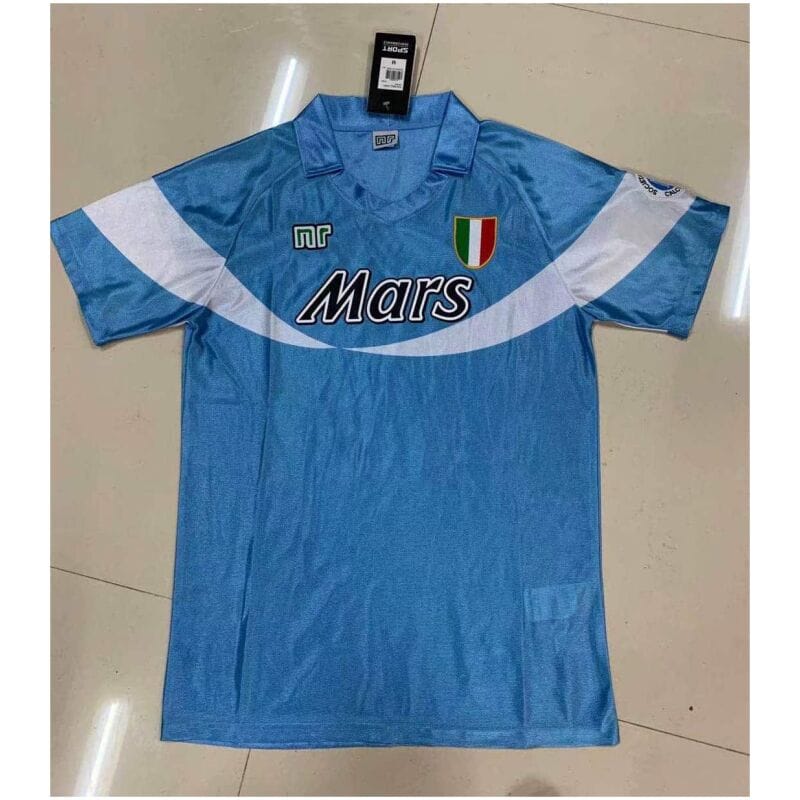 Mens Napoli Retro Home Jersey 1990/91