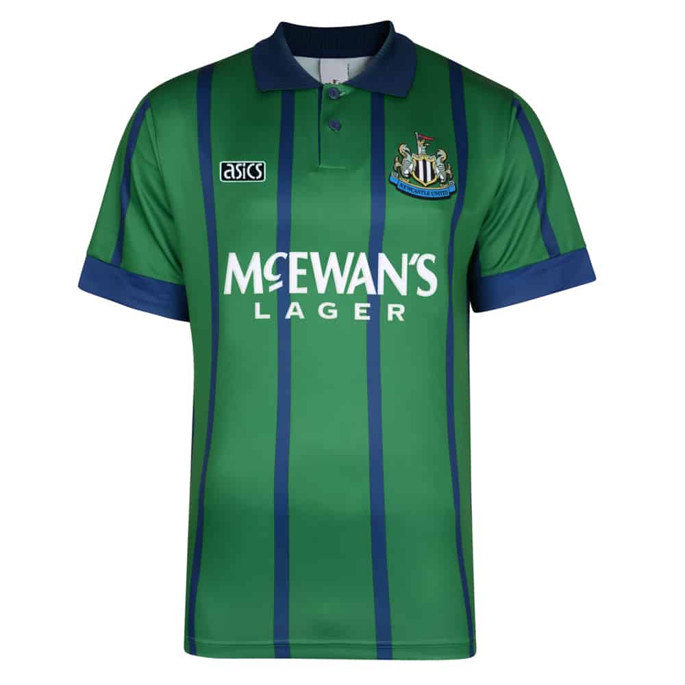 Newcastle United Retro Away Jersey Mens 1995