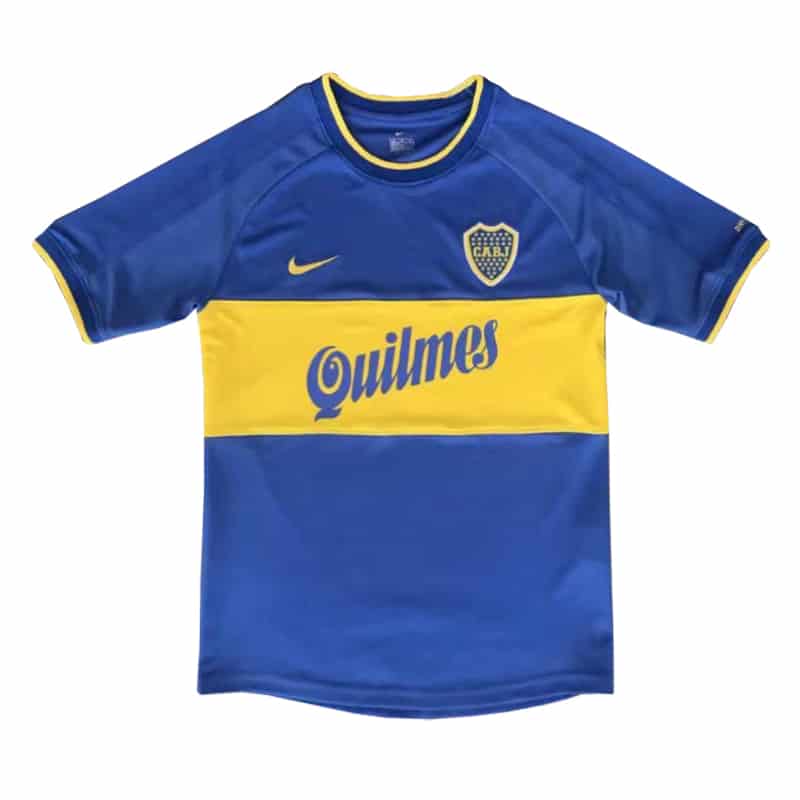 Boca Juniors Retro Home Jersey Mens 2000