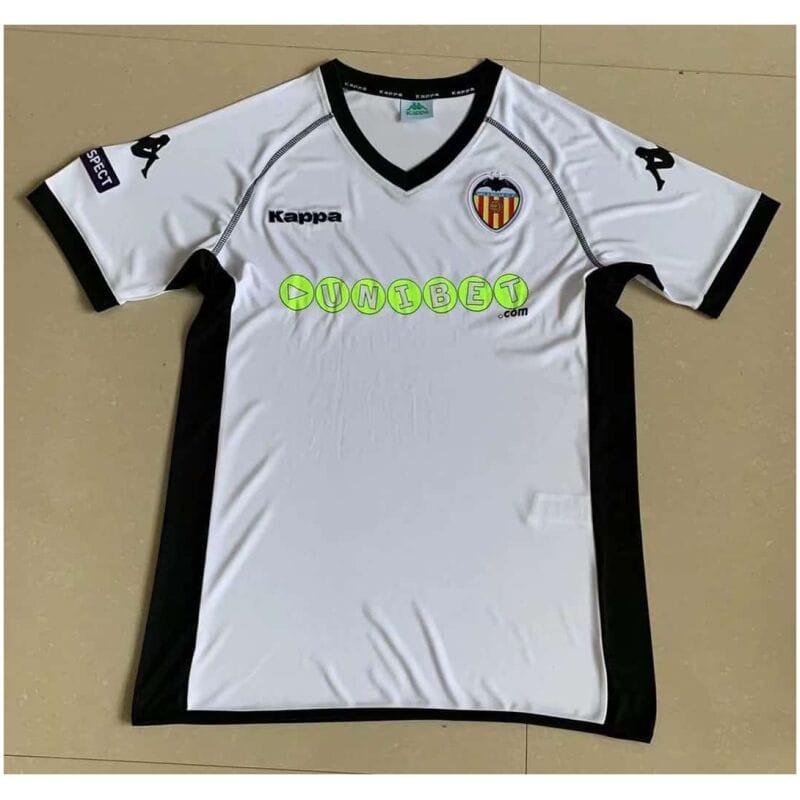 Valencia Retro Home Jersey Mens 2011