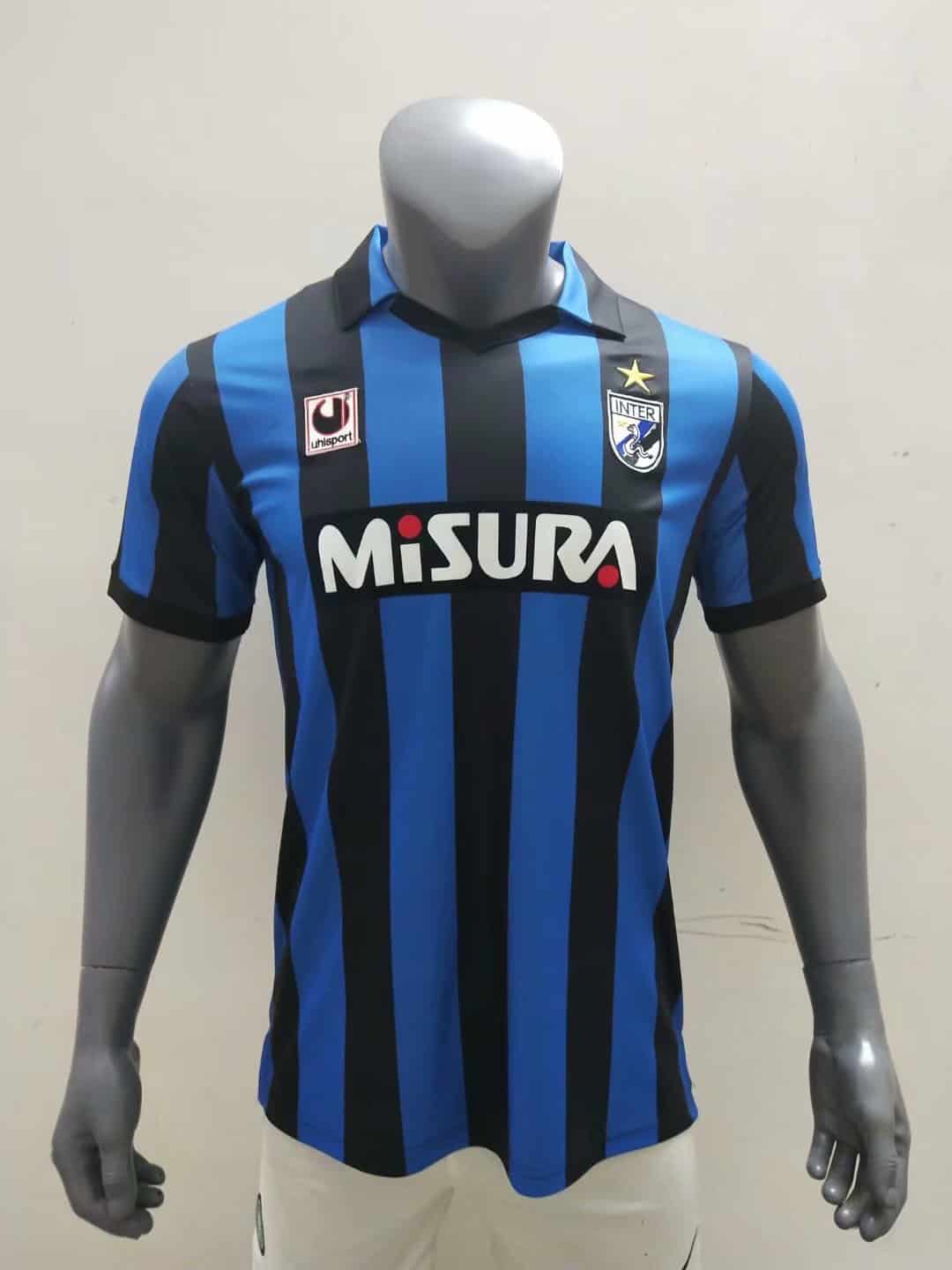 Inter Milan Retro Home Jersey Mens 1988/89