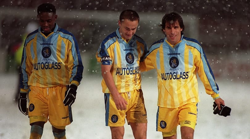 Mens Chelsea Retro Away Jersey 1995-97