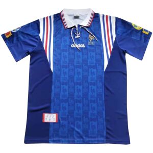 France Home Retro Jersey Mens 1996