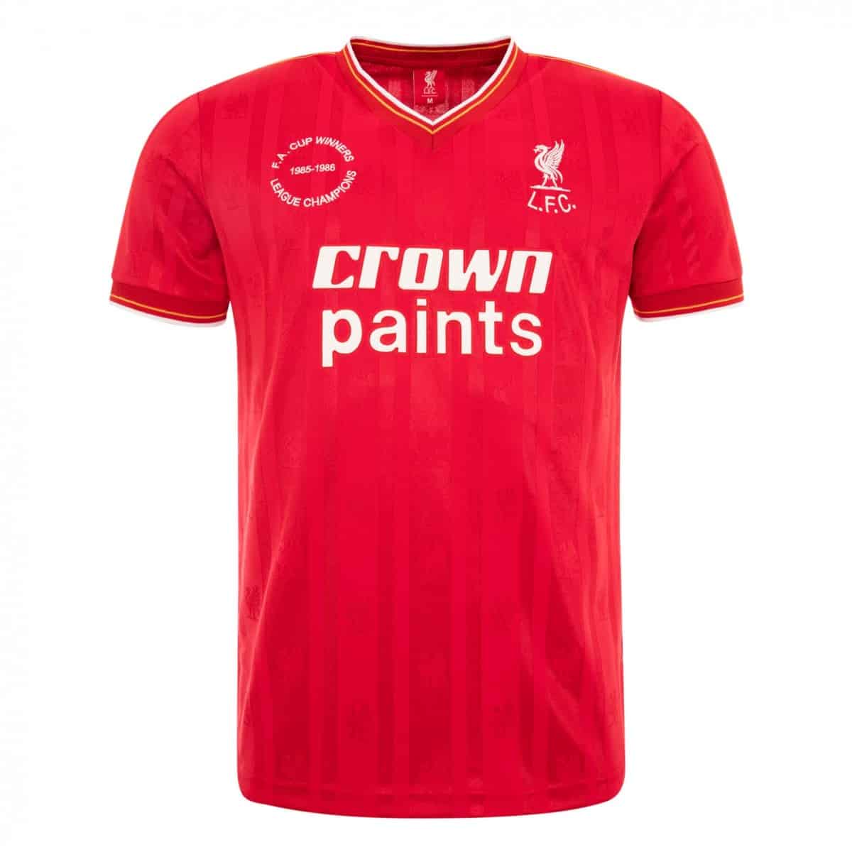 Liverpool Retro Home Jersey Mens 1985/86
