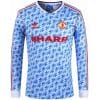Manchester United Away Retro Jersey Long Sleeve Mens 1990-1992