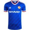 Manchester United Retro Away Jersey Mens 1986/1987