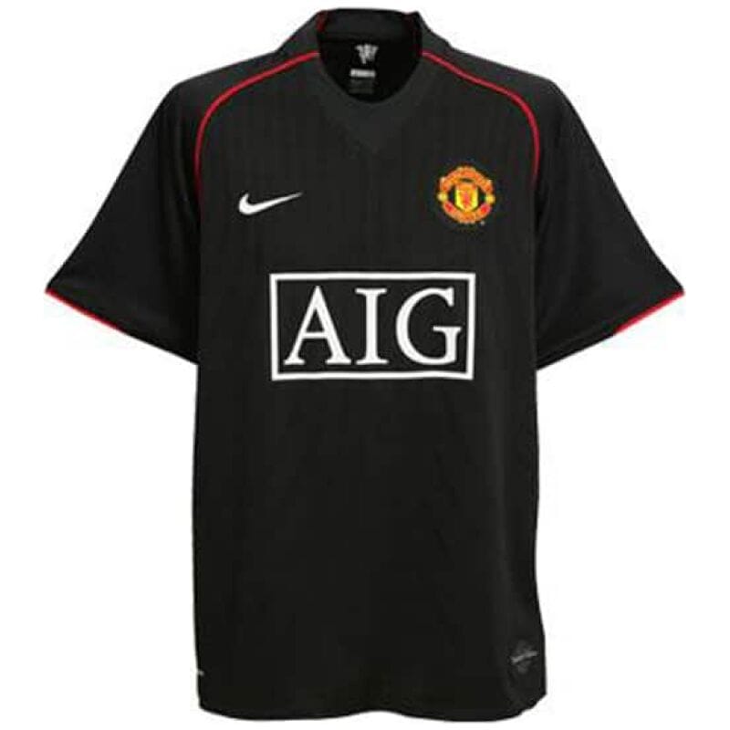Manchester United Retro Away Jersey Mens 2007/08