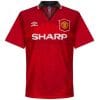 Manchester United Retro Home Jersey Mens 1994-1996