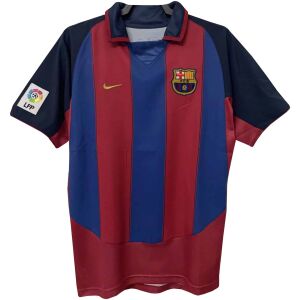 Mens Barcelona Retro Home Jersey 2003/04