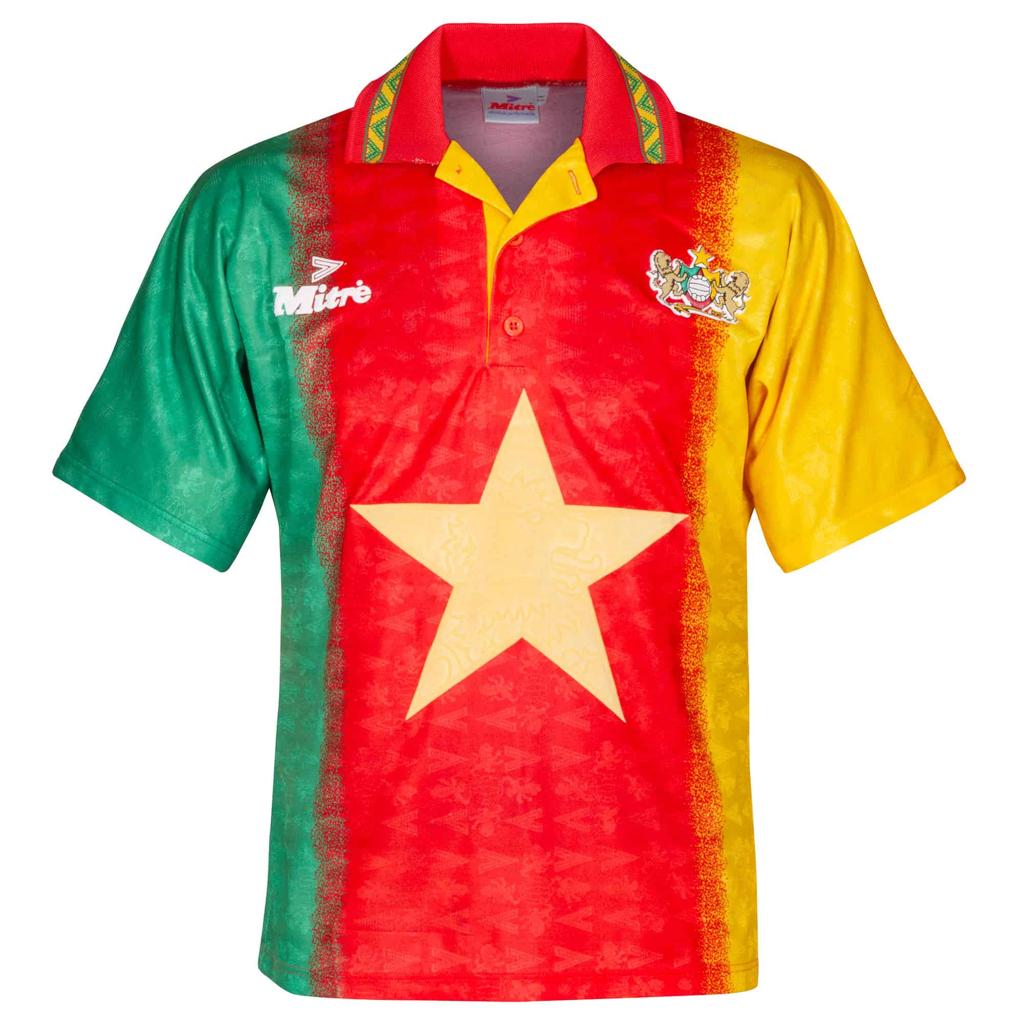 Herren Kamerun Retro Heim Trikot 1994