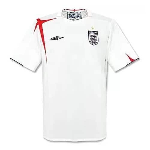 Mens England Retro Home Jersey 2006
