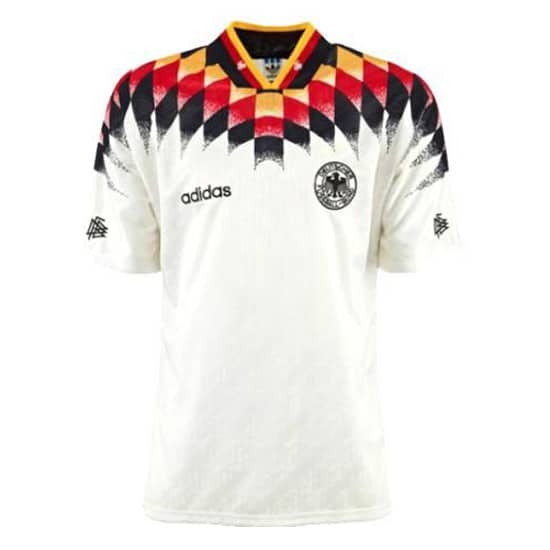 Mens Germany Retro Home Jersey 1994