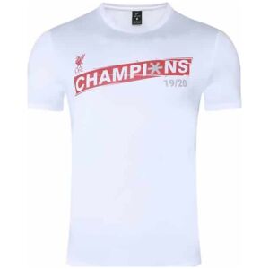 Mens Liverpool 1920 Premier League Champions T-Shirt White